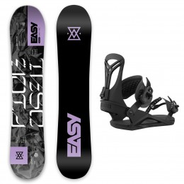 Easy Pink Torsion + Union Rosa  2023 Pack de snowboard