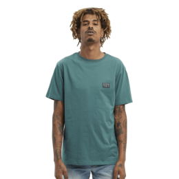 Hydroponic Plain teal green camiseta