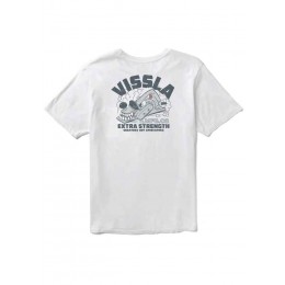 Vissla Creator Plainer pocket white camiseta