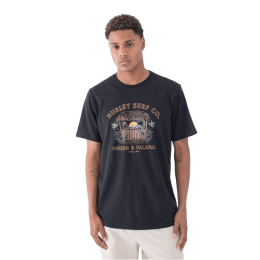 Hurley Poison & Palapas black camiseta