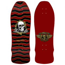 Powell Peralta Geegah Ripper maroon 9,75" tabla skateboard