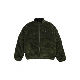 Vissla Nuqui Puffer dark olive plumífero-chaqueta