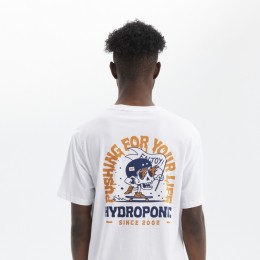 Hydroponic Pushing white camiseta