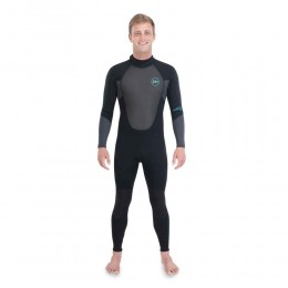 Dakine Quantum 3/2 Full Back Zip black/grey traje de neopreno