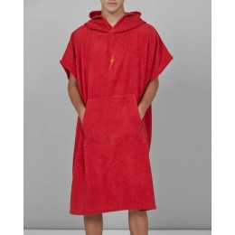 Lightning Bolt red poncho