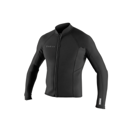 O'neill Reactor II 1,5mm long sleeve front zip black chaqueta de neopreno