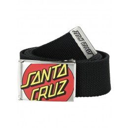 Santa Cruz Crop Dot black cinturón