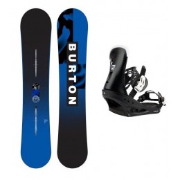 Burton Ripcord WIDE + Burton Freestyle black Pack de snowboard