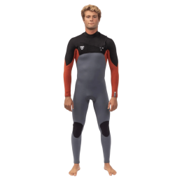 Vissla Seven Seas comp 3/2 full chest zip rus neopreno