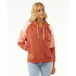Rip Curl Galicia rust sudadera de mujer