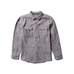 Vissla Creators Sonora Eco LS Flannel steel camisa