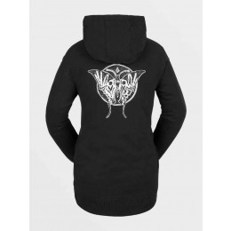 Volcom Costus pullover black sudadera técnica de mujer