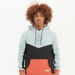 Hydroponic Dragon Ball Z Goku Saiyan blue black terracota sudadera