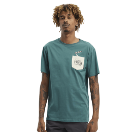 Hydroponic Scorpion teal green camiseta
