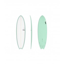 Torq Fish Pinline 6,6" white seagreen tabla de surf