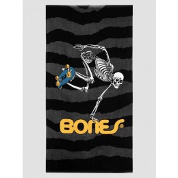 Powell Peralta Skeleton black toalla