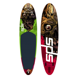 SPS Hinchable skull Limited Edition 10´8" x 32´ x 5" pack completo paddle surf