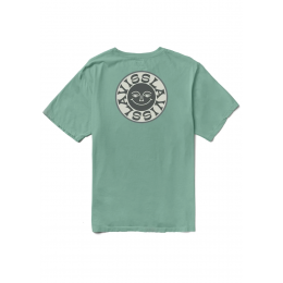 Vissla Solar Smiles organic jade camiseta