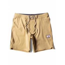 Vissla Solid Sets 18.5" mustard bañador