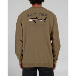 Salty Crew Bruce Vintage Crew pigment straw sudadera