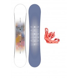 Burton Stylus + Burton Citizen peach Pack de snowboard de mujer