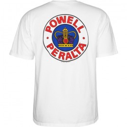 Powell Peralta Supreme white camiseta