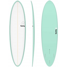 Torq Pinline Fun 7'2" White Seagreen Tabla de surf