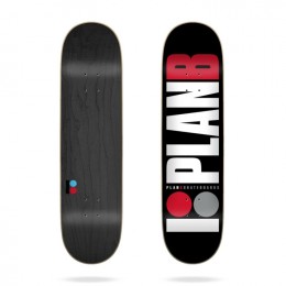 Plan B Team red 8.0'' tabla de skateboard