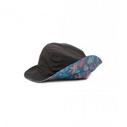 Hydroponic Tropical blue reversible sombrero