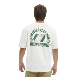 Hydroponic Twister Flip white camiseta