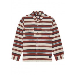 Vissla West Coast Overshirt barn red sobre-camisa