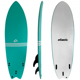 Atlantic Whale 6.4" 50L softboard tabla de surf