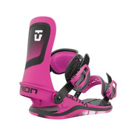 Union Ultra hot pink fijaciones de snowboard de mujer