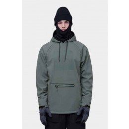 686 Waterproof hoody cypress green chaqueta o sudadera de snowboard