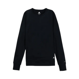 Burton midweight crew black camiseta técnica de snowboard de mujer