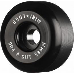 Mini logo A cut 53mm 90A black Ruedas de skateboard