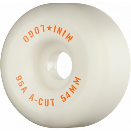 Mini logo A cut hybrid 54mm 95A white Ruedas de skateboard