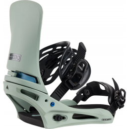 Burton Cartel X petrol green fijaciones de snowboard