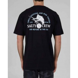 Salty Crew Yacht Club black camiseta