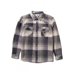 Vissla Eco ZY Polar Flannel vintage green camisa