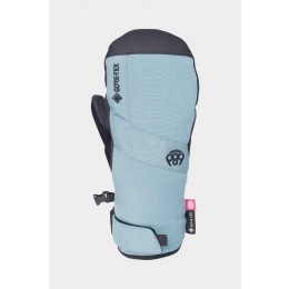 686 Gore Tex Linear under cuff steel blue manoplas de snowboard de mujer