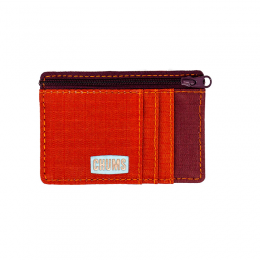 Chums Bandit Zip rust/burgundy cartera