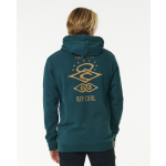 Rip Curl Search Icon hooded blue green sudadera