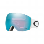 Oakley Flight Deck L matte white prizm sapphire iridium gafas de snowboard