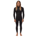 Vissla Seven Seas 4/3 full chest zip black neopreno