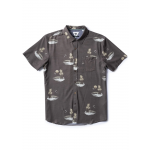 Vissla Tres Palmas Eco dark earth camisa