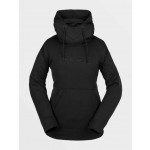 Volcom Riding Hydro Hoodie black sudadera técnica de mujer