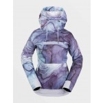 Volcom Riding Hydro Hoodie glacier ink sudadera técnica de mujer