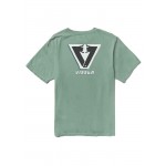 Vissla Amigo Shaka organic pocket jade camiseta