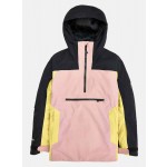Burton Gore Pillowline 2L Anorak black powder sulfur chaqueta de snowboard de mujer